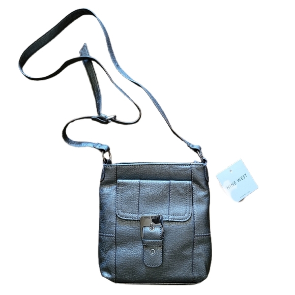 Nine West Handbags - Nine West Crossbody Bag Gray